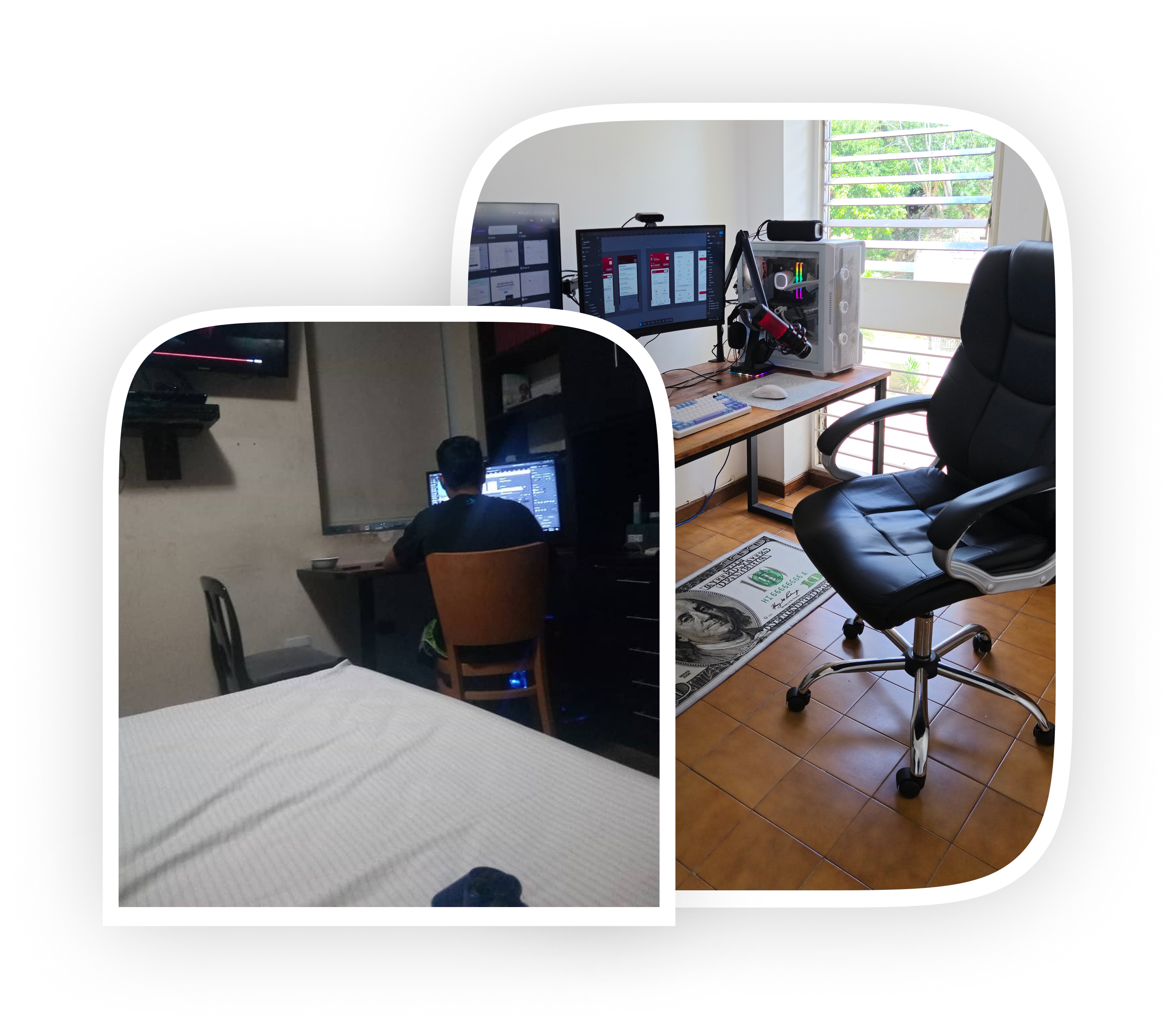 Dave's design workspace