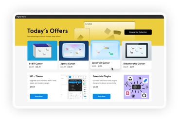 Product website screenshot